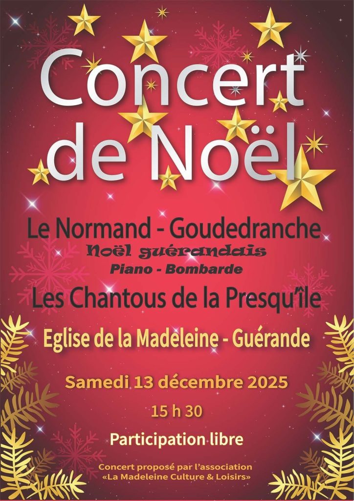 Concert de Noël de l'association La Madeleine Culture & Loisirs 1